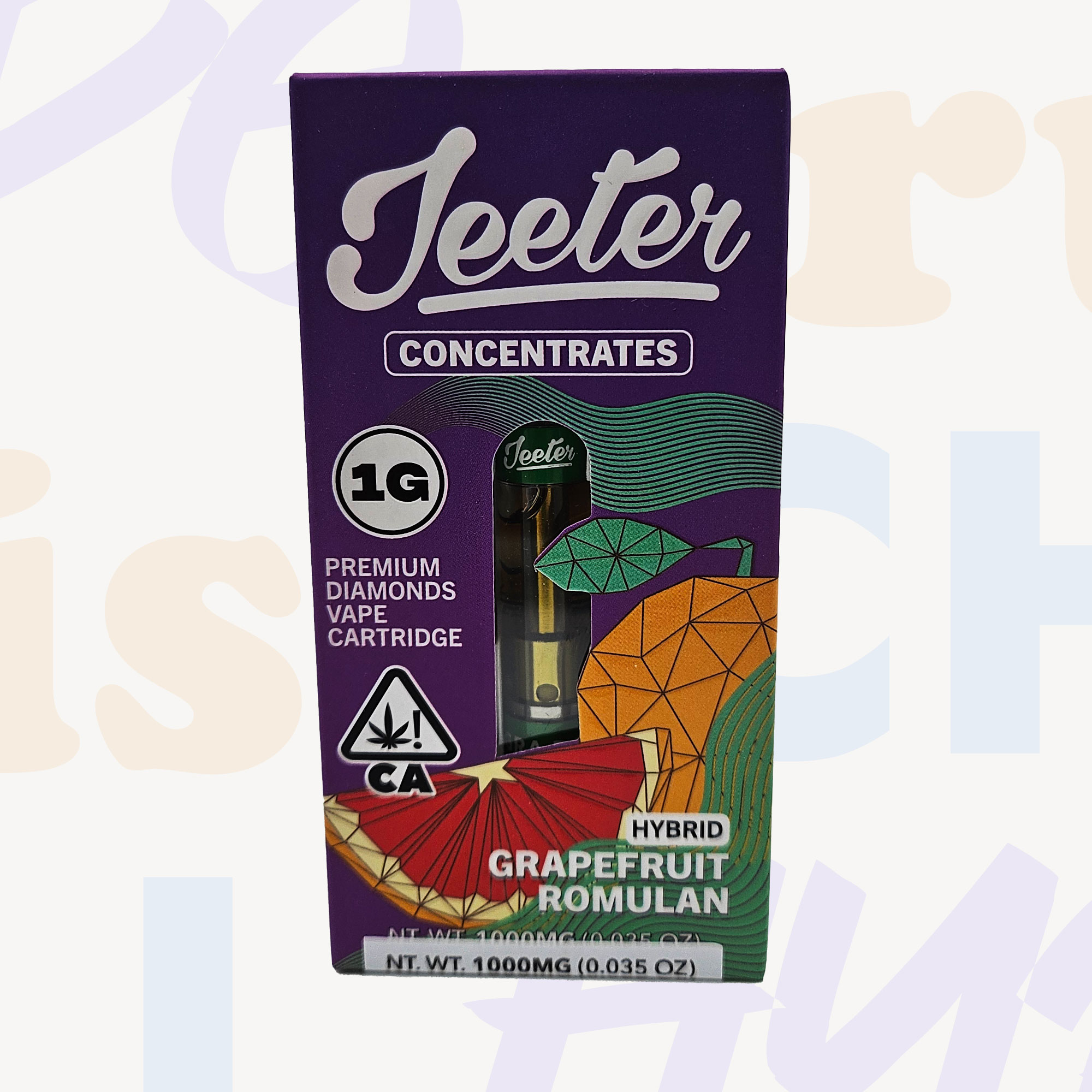 Jeeter FULL GRAM Cartridges
