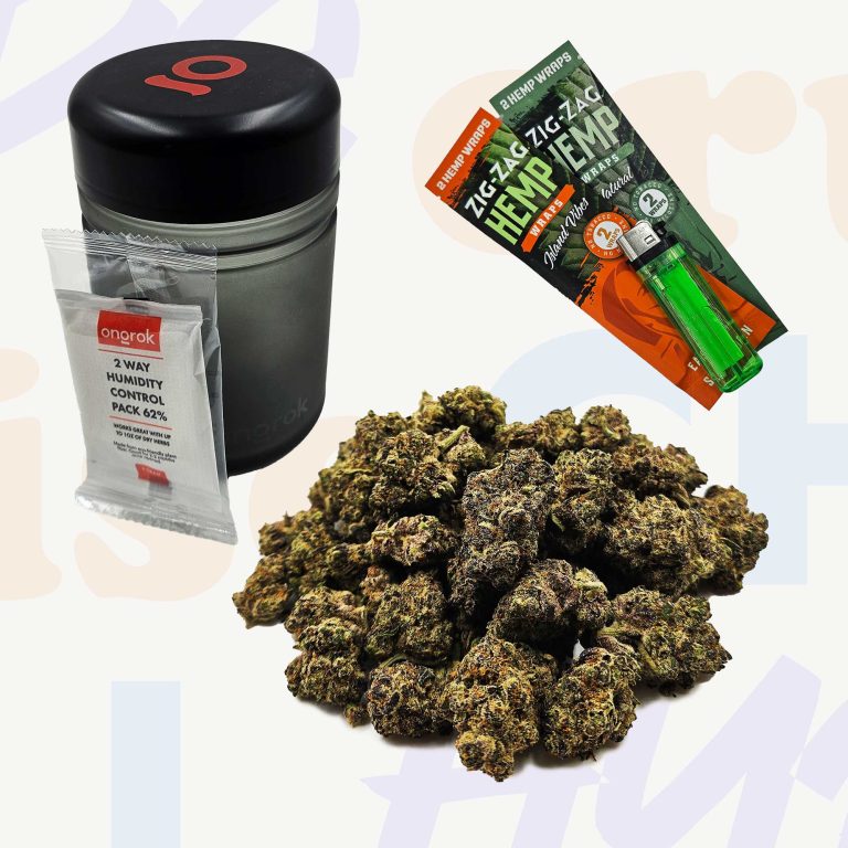 14 Grams Top Shelf Flower + Ongrok 500ML Jar