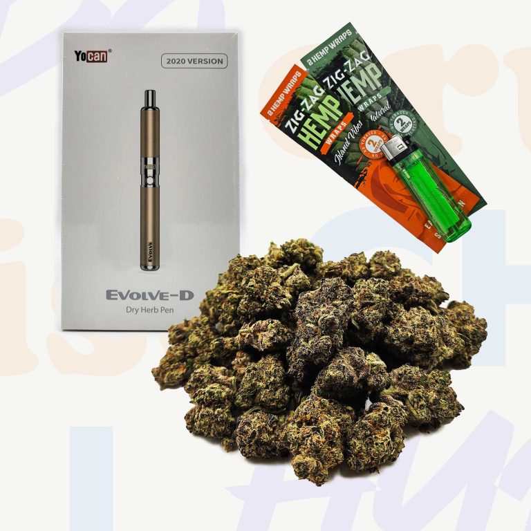 14 Grams Top Shelf Flower + Yocan Dry Herb Pen