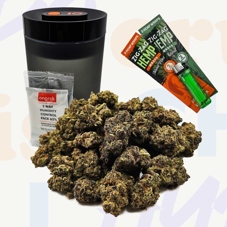 1oz. Top Shelf Flower + Ongrok 800ML Jar