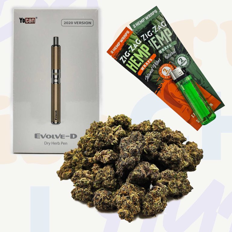 1oz. Top Shelf Flower + Yocan Dry Herb Pen