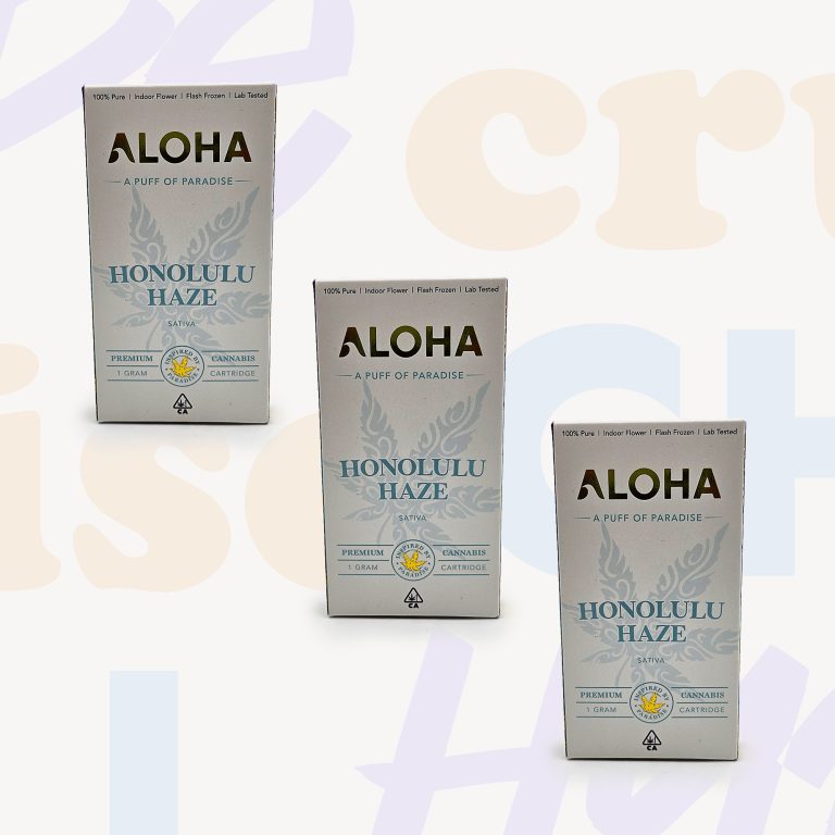 (3 Pack) Aloha 1 Gram Cartridge