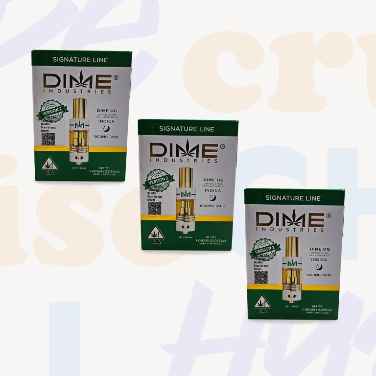 (3 Pack) Dime 1 Gram Cartridge