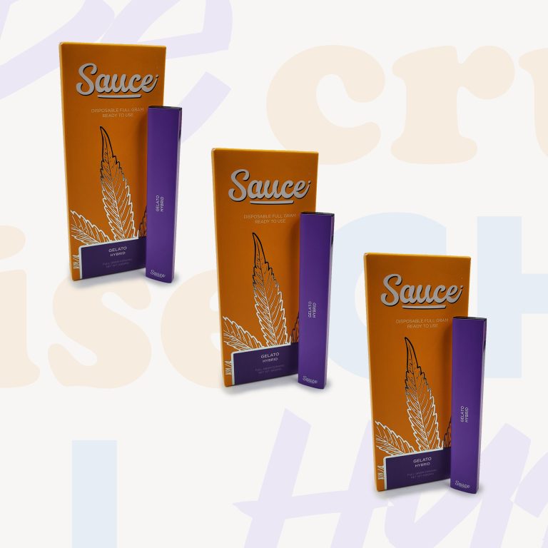 (3 Pack) Sauce Bar 1 Gram Disposable