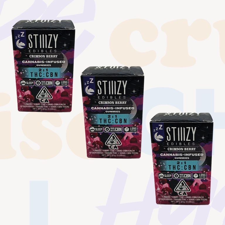(3 Pack) Stiiizy CBD/THC Gummies