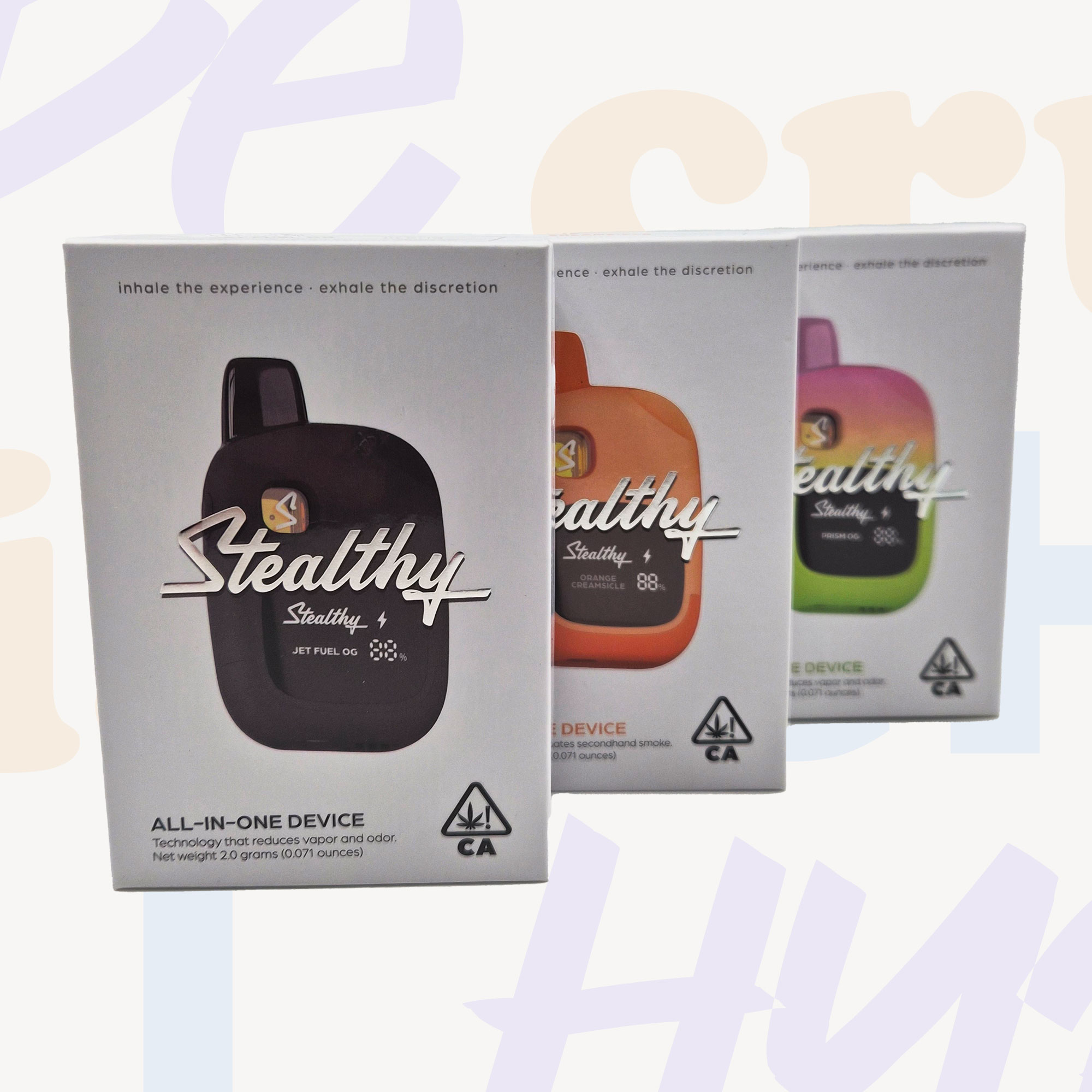 (3 Pack) Stealthy 2g Disposable