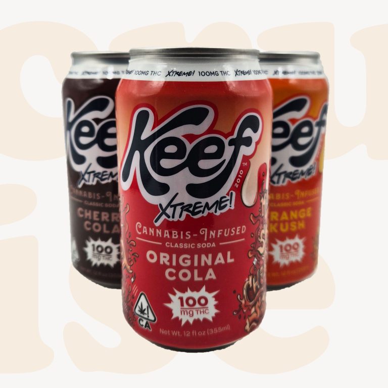(3 Pack) Keef Sodas 100mg THC