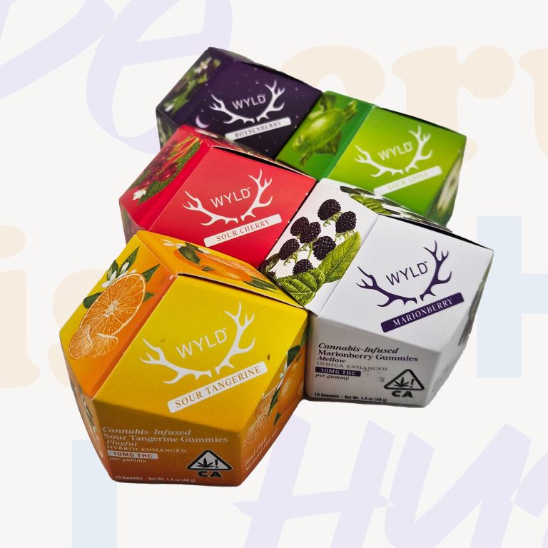 (5 Pack) Wyld Gummies 100MG THC