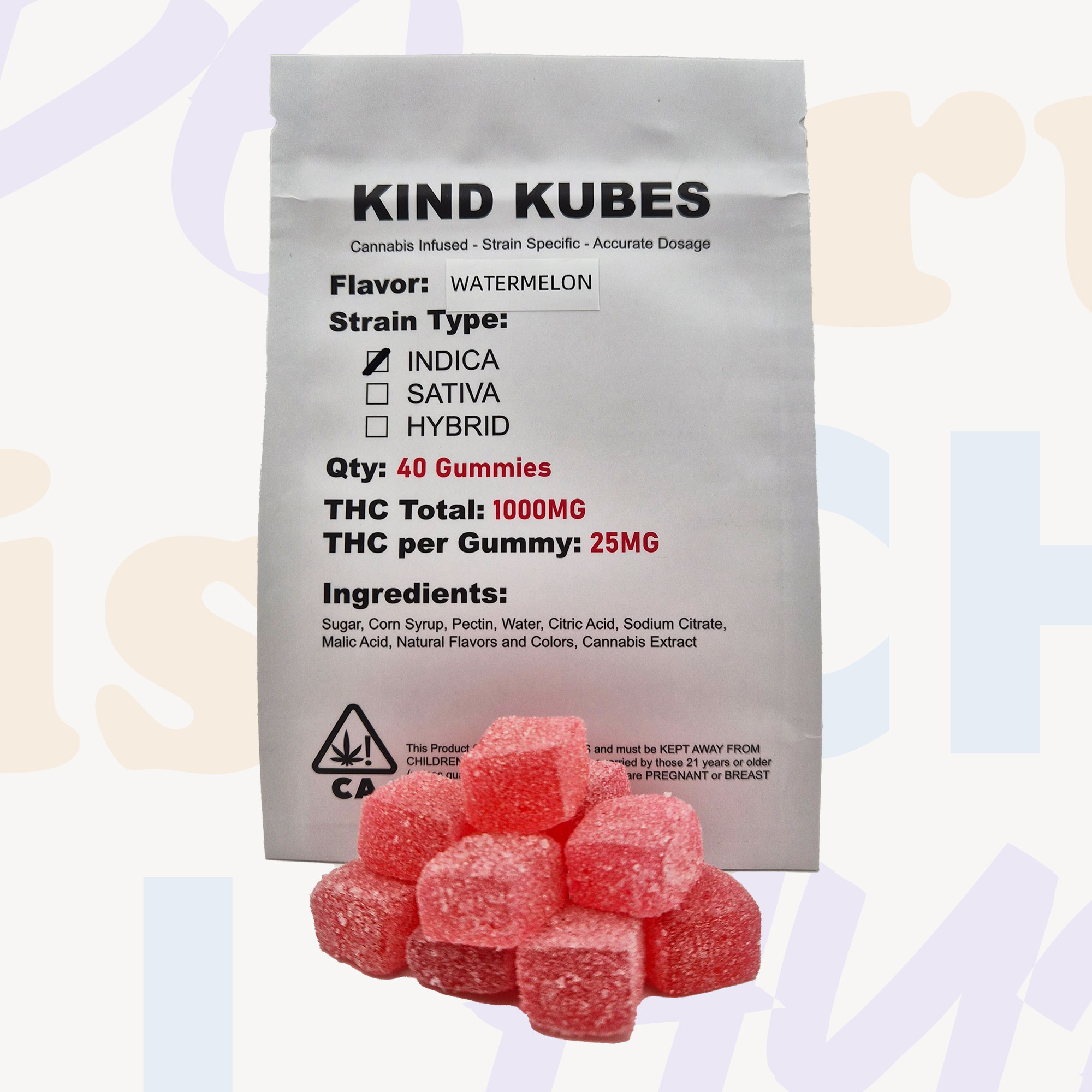Kind Kubes (1000mg THC)